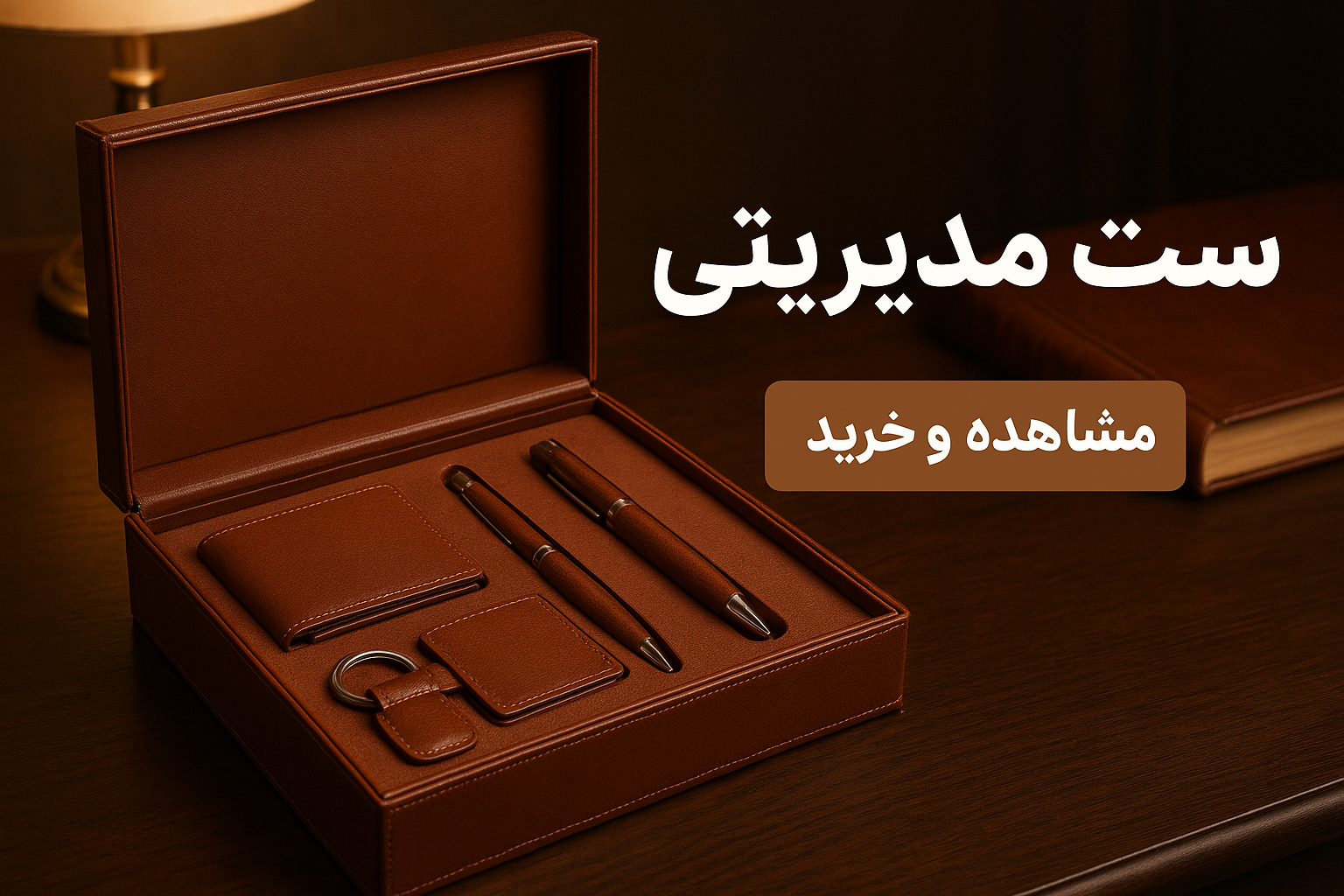 🎩 ست مدیریتی؛ هدیه‌ای شیک، حرفه‌ای و به‌یادماندنی