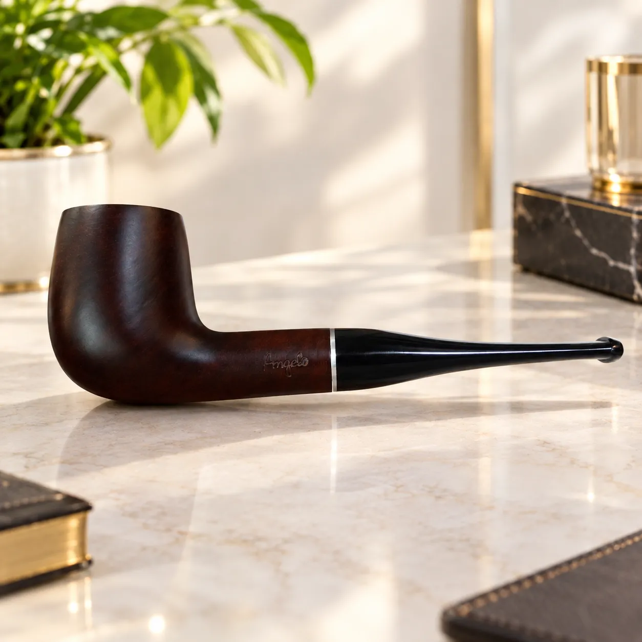 پیپ اورجینال آنجلو مدل بیلیارد | Angelo Billiard Pipe