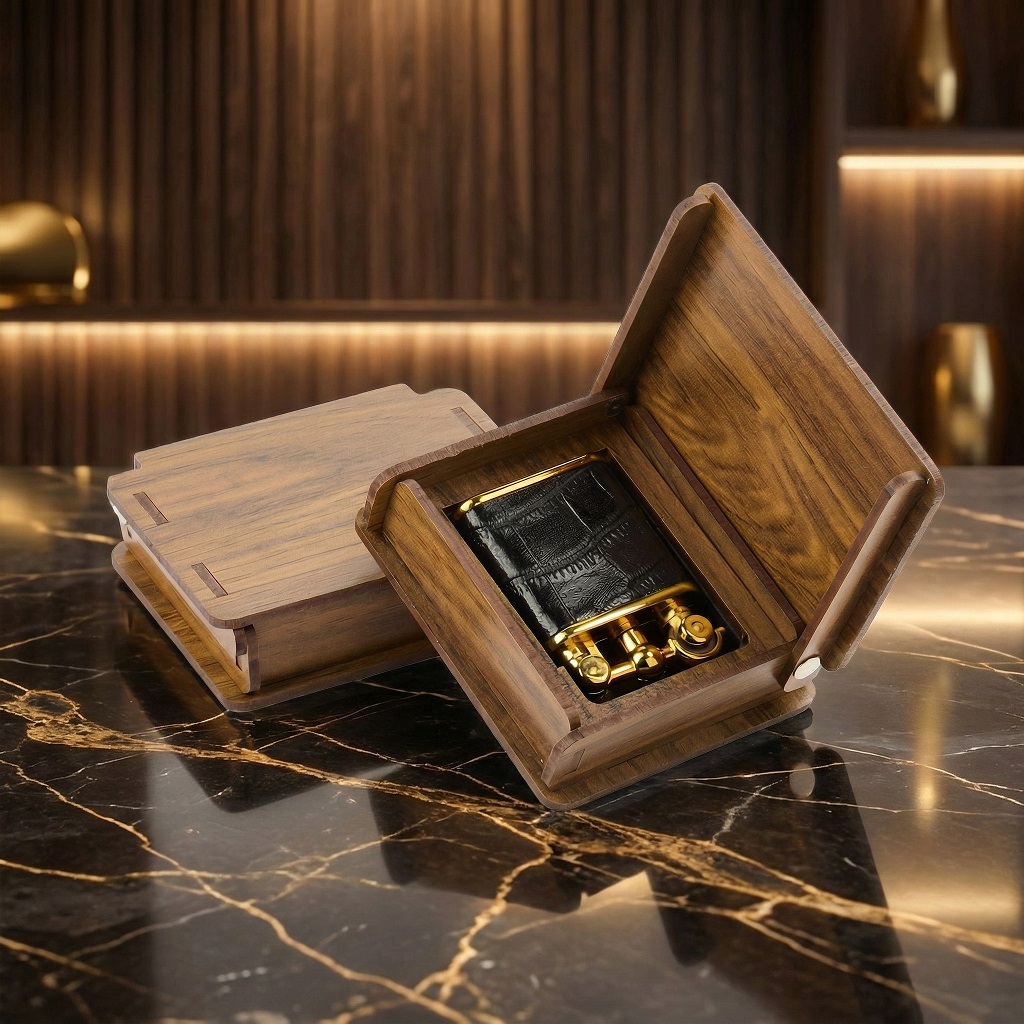 فندک چرمی طرح کروکو