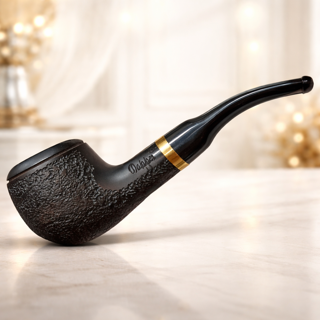 پیپ دست‌ساز چوب و پلاستیک داپر | طراحی کلاسیک، مناسب هدیه لوکس